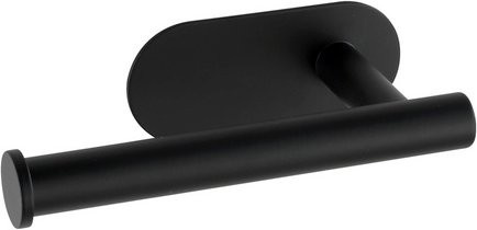 Wenko Turbo-Loc Toilettenpapierhalter Orea Black Matt aus Edelstahl in Schwarz, B/H/T: 16 x 4,5 x 7 cm - Bild 2