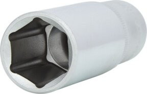 KS Tools CLASSIC Sechskant-Stecknuss lang 1/2 Zoll 19mm silber - Bild 1