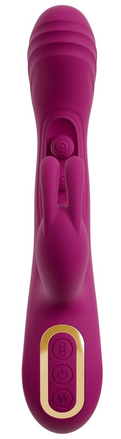 Javida Rabbitvibrator in Lila mit 2 Funktionen - Bild 2