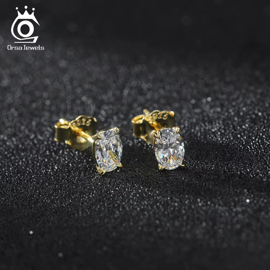 ORSA JEWELS Ohrringe, 925 Silber, Zirkonia, Damen - Bild 3