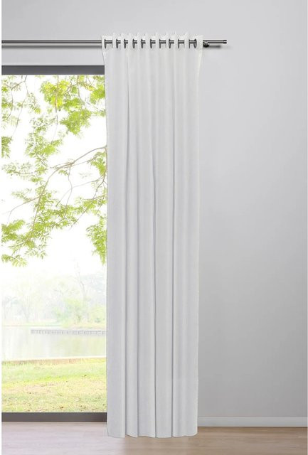 mydeco Ösenschal Breeze Weiß, semi-transparent, B: 135 cm x H: 300 cm - Bild 1