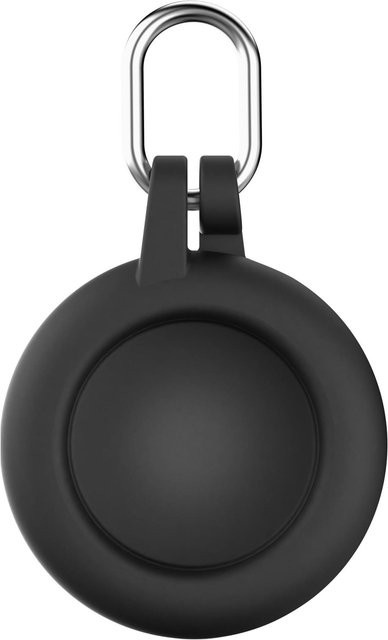 CellularLine Tracy Tag Case Soft Shell Schutzhülle für AirTag in Schwarz - Bild 1