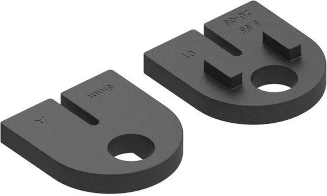 FeNau Gummieinlage für Glasklemmen Modell 32, Schwarz, 5,0 mm - Bild 1