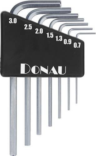 Donau Elektronik Sechskantschlüssel-Set 7-teilig in Silber - Bild 1