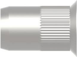 Gesipa Blindnietmutter M6 in Silber, 200 Stück - Bild 1