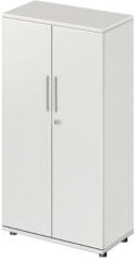 Schäfer Shop Select Schrank Start Off mit 4 Türen, abschließbar, lichtgrau, B/T/H: 80,0 x 42,0 x 151,4 cm - Bild 1