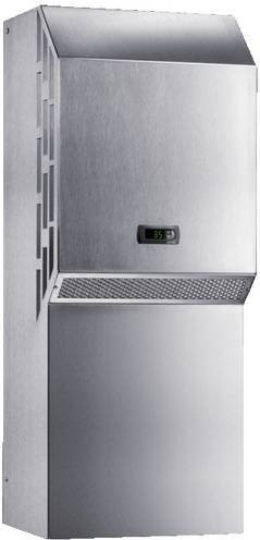 Rittal SK 3304.504 Kühlgerät 1.1kW aus Edelstahl in Silber, B/H/T: 40,5 x 102,0 x 35,8 cm - Bild 1