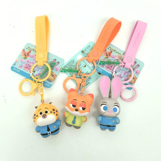 Disney Animation Zoo Cartoon-Anhänger, Rucksack-Schlüsselanhänger, Tiere - Bild 1