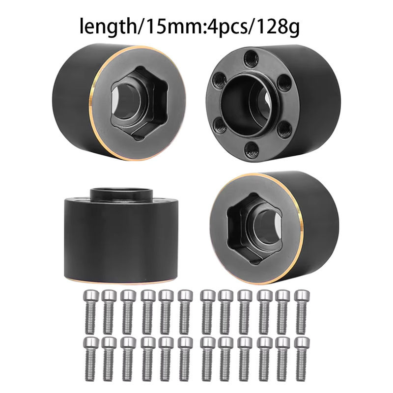 BDXRc Messinggewichte Rad-Sechskantnabe Adapter für 1/10 RC Crawler - Bild 3