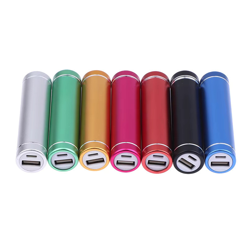 HUA HUA Powerbank-Gehäuse-Set für 18650 Akkus aus Aluminiumlegierung mit USB-C Anschluss in Schwarz und Multicolour - Bild 2