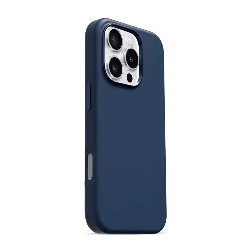 Original Apple MagSafe Lederhülle für iPhone 16, 15, 14 und 13 Pro Max in Braun mit magnetischer kabelloser Ladefunktion - Bild 4
