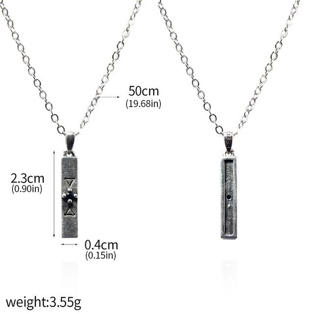 Benicetees Halskette, Edelstahl, gray, Unisex - Bild 1