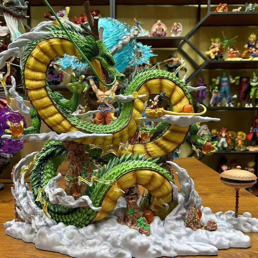 Bandai Dragon Ball Shenron Goku Figur, PVC Statue, 53cm - Bild 2