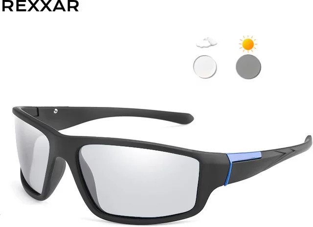 Rexxar Sportsonnenbrille, Vollrand, black, unisex, Kunststoff - Bild 1