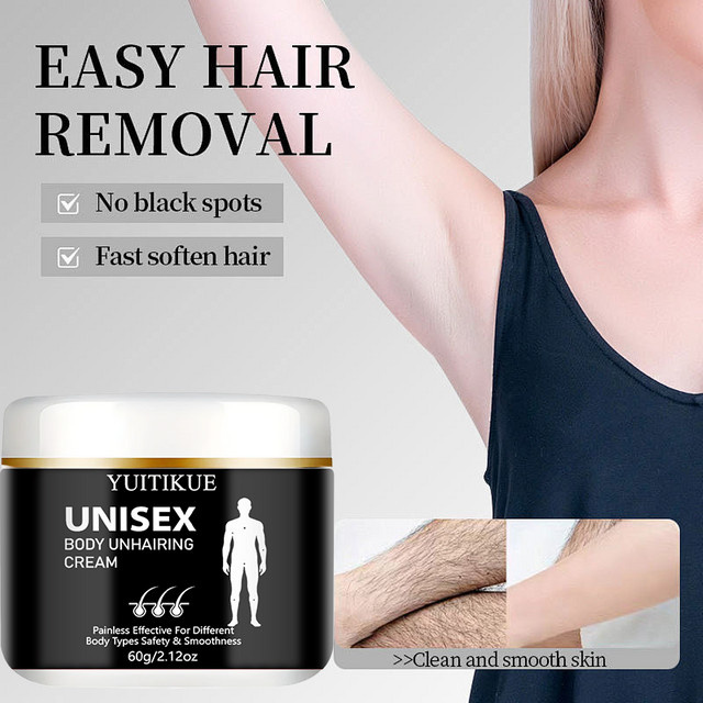 YUITIKUE Körper-Enthaarungscreme Unisex, 60g - Bild 1