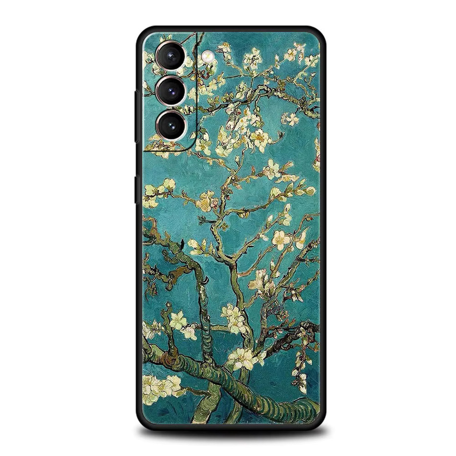 Handyhülle Vincent van Gogh Gartenfarbe für Samsung Galaxy S25 S24 S23 S22 S21 S20 Ultra FE 5G in Multicolour aus weichem TPU - Bild 2