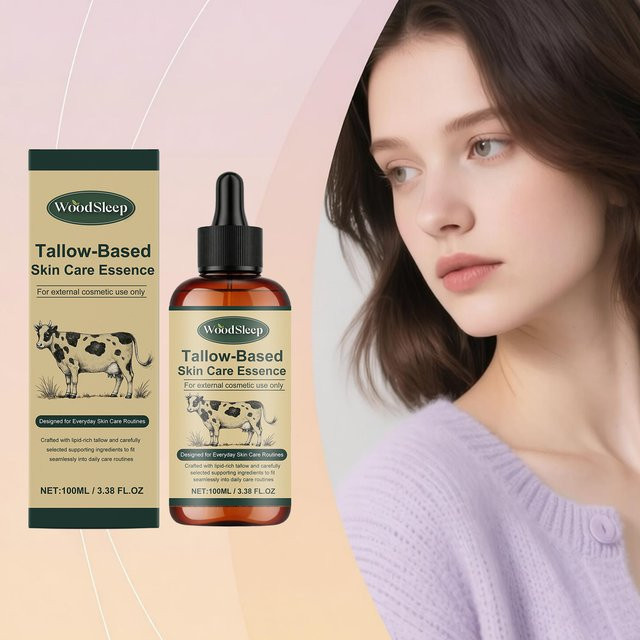 WOODSLEEP Rindertalg-Serum, 100 ml, Unisex, Reife Haut - Bild 1