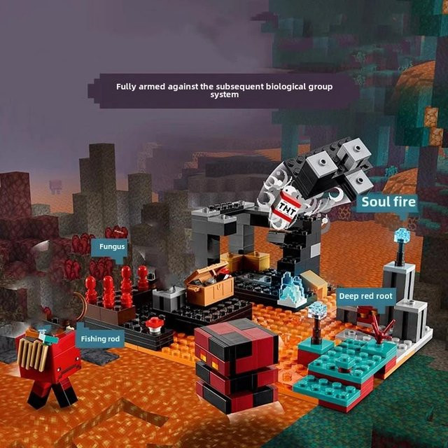 Binchi Keji Travel Minecraft Dark World Bausteine, ab 6 Jahren - Bild 1