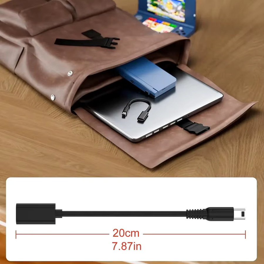 ChengHaoRan USB-C Ladegerät Kabel für Nintendo 3DS, 2DS XL und 2DS LL - Bild 4