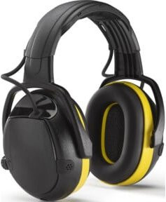 Hellberg ACTIVE Kopfbügel Level abhängig Gehörschutz Kapselgehörschutz Schwarz 47002-001 - Bild 1