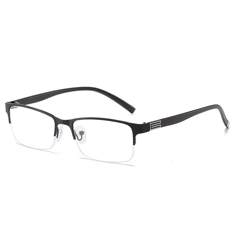DIXSG Lesebrille, Vollrand, rectangular, Metall, black, Unisex - Bild 3