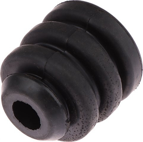 JETTING Antivibrationspad Stoßdämpfer-Gummi für Klimaanlagenkompressor in Schwarz - Bild 1