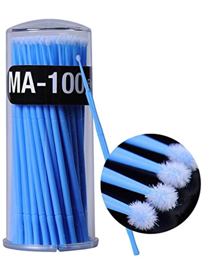 JNSUR Einweg Micro Applikator Pinsel, 1,2-2,5 mm, 400 Stück - Bild 3