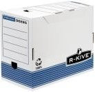 Fellowes Archiv-Schachtel R-Kive PRIMA, weiß-blau, Höhe: 32,7 cm - Bild 1