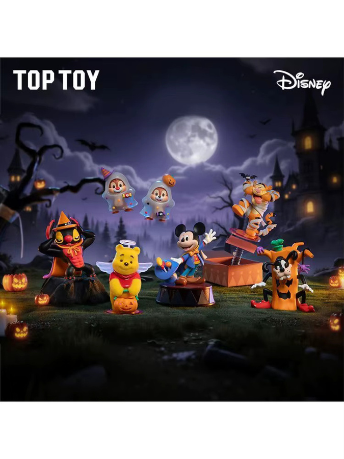 TOPTOY Disney Halloween Magic Night Series, Blindbox-Figur, Ornament - Bild 3