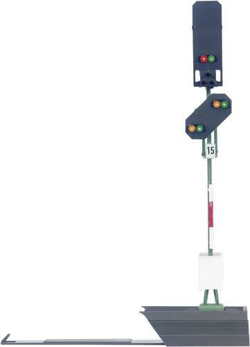 Märklin Lichtsignal mit Vorsignal Blocksignal, Fertigmodell, Spur H0 - Bild 1