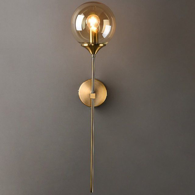 Claeted Nordic Moderne LED Wandlampe mit langem Arm für Wohnzimmer und Schlafzimmer - Bild 1