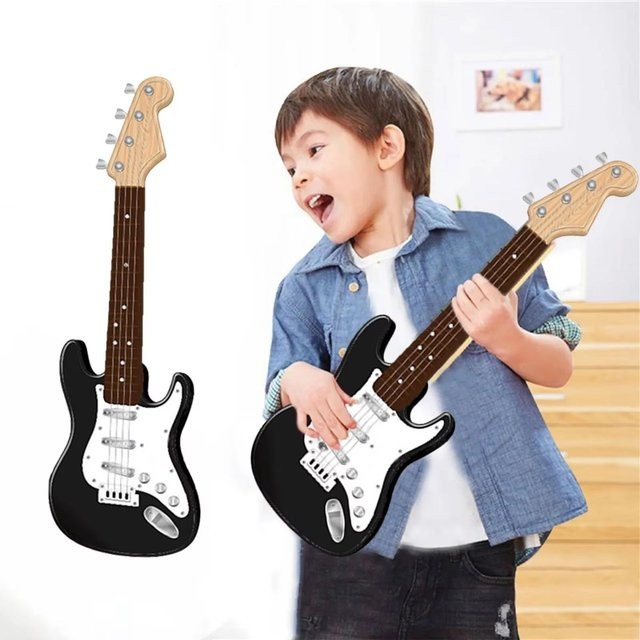 Toys-Glory Fourall Elektrische Gitarre, Musikinstrumente, schwarz - Bild 1