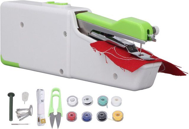 Igeteck Handnähmaschine in Grau und Weiß mit ergonomischem Design aus Kunststoff und Edelstahl - Bild 1