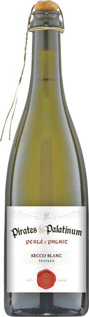Lergenmüller Perlé de Palait Secco Blanc, trocken, Schaumwein, 0,75 l - Bild 1