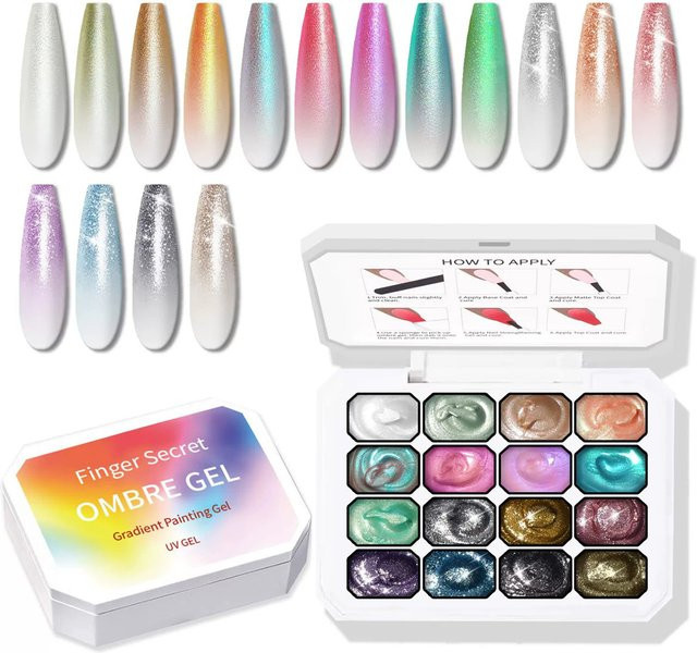 Arte Clavo Nagellack Palette, Schimmernd, 9-24 Farben - Bild 1