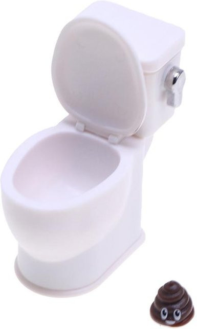 Discover Intime Puppenhaus Miniatur Toilette, weiß, ab 14 Jahre - Bild 1