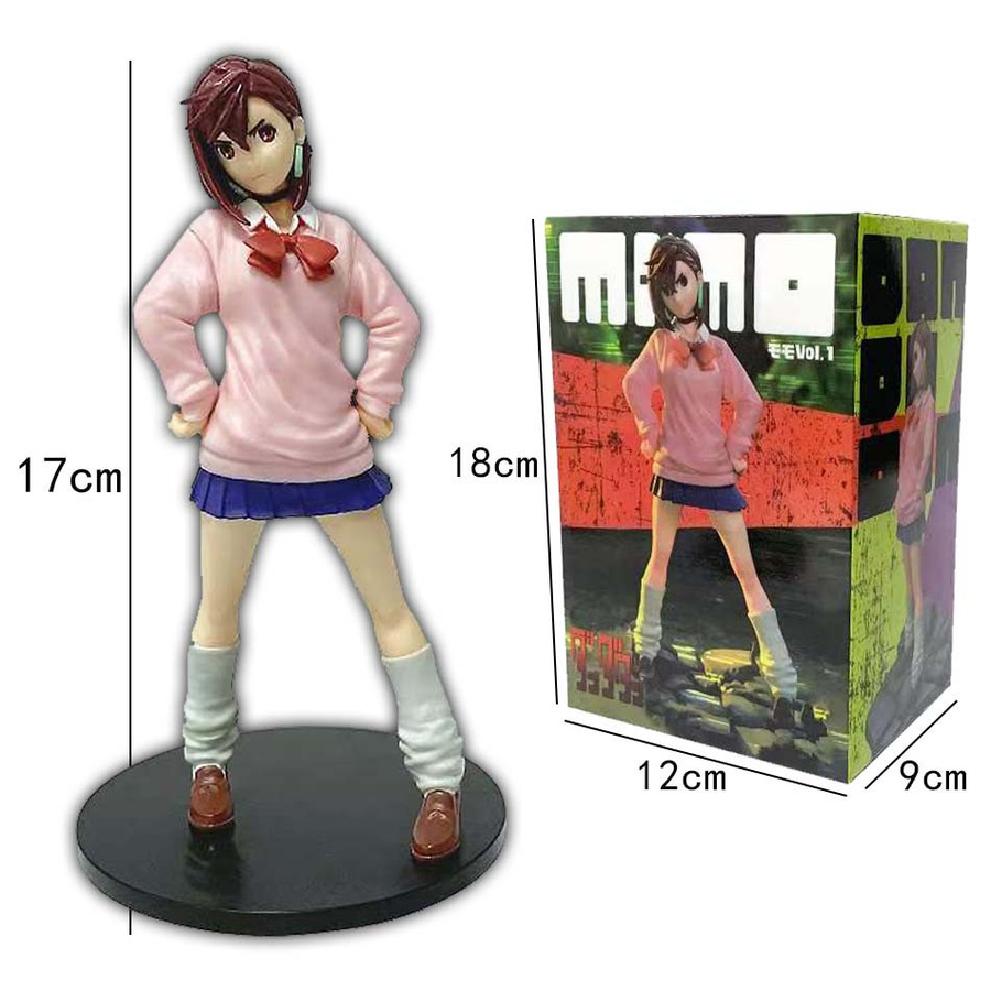 Fashnics Dandadan Anime Figur Momo Ayase und Okarun Takakura Sammlerstück aus PVC in Multicolor, Höhe: 17,0 cm - Bild 2