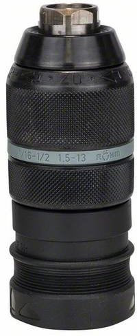 Bosch Schnellspannbohrfutter mit Adapter SDS plus 1,5 - 13 mm in Schwarz - Bild 1