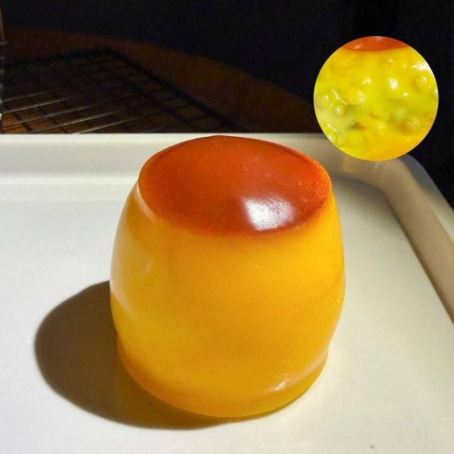 Karamellpudding-förmiges Quetschspielzeug, Weiches Sensorisches Spielzeug - Bild 1