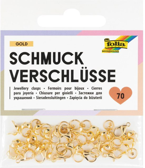 Folia Schmuckverschluss, Gold - Bild 1