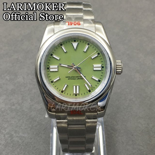 LARIMOKER Taucheruhr, Automatik, Edelstahl, 39 mm, Grün, Herren - Bild 1