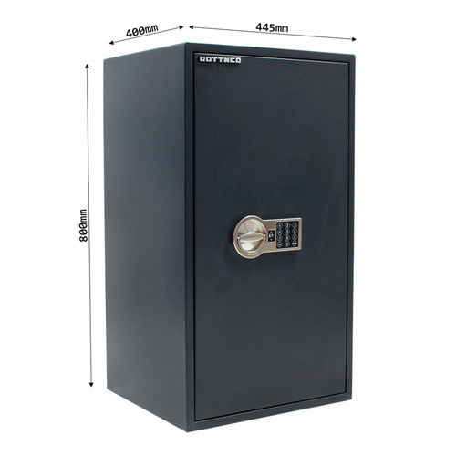 Rottner Tresor Power Safe aus Stahl in Anthrazit und Schwarz, B/H: 44,5 x 80 cm - Bild 2