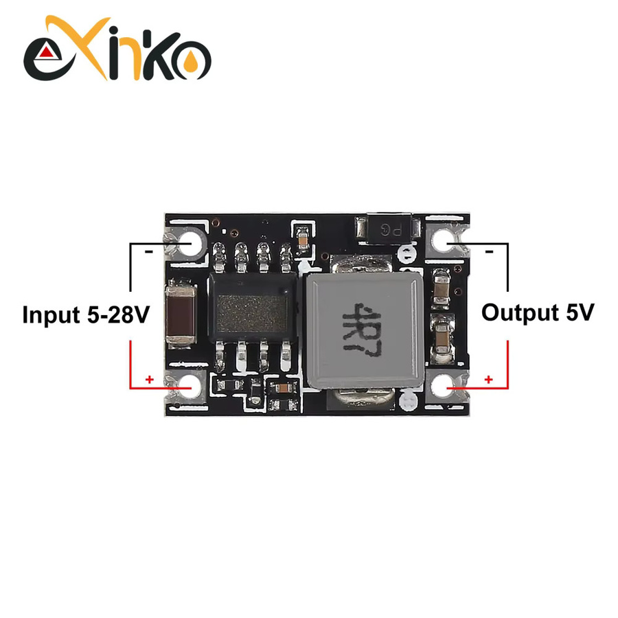 DC-DC Buck Converter Schritt Netzteil Modul Set 5V-30V zu 3,3V 5V 9V 12V 3A Spannung Regler Schwarz - Bild 3