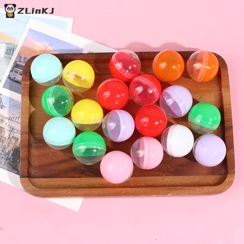 JETTING Mini Transparent Kunststoff Kapsel Spielzeug, 100-teiliges Set - Bild 2