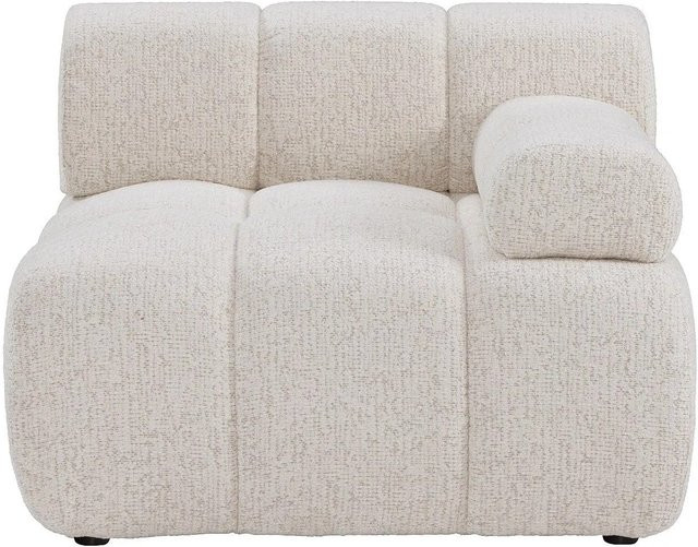 Sessel Facivil von Vente-unique mit gerader Rückenlehne in Beige - Bild 1