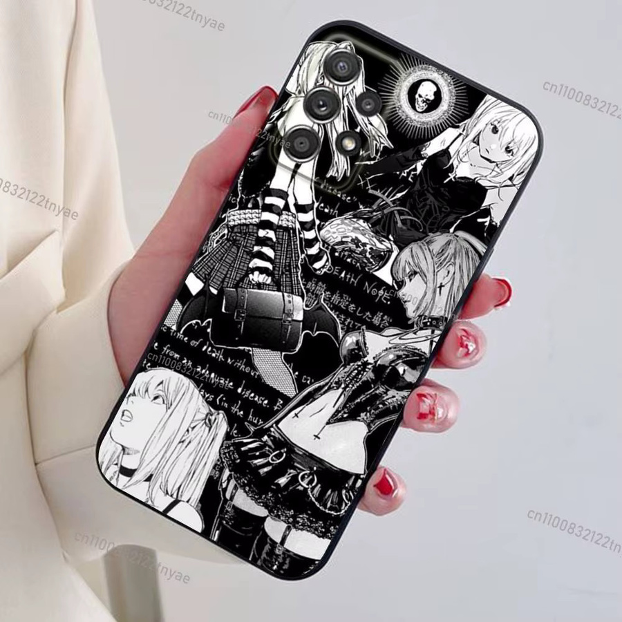 Misa D-Death N-Note Handyhülle für Samsung S24 S23 S22 S21 Ultra Plus Note 10 20 in Schwarz aus weichem Silikon TPU - Bild 2