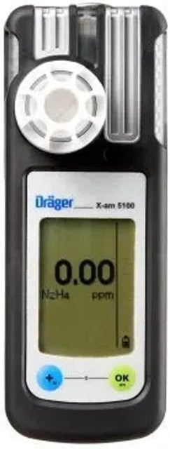 Dräger X-am 5100 Hf/hcl Gaswarner in Schwarz - Bild 1