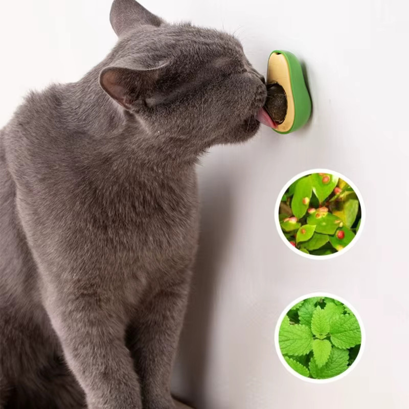 Natürliche Katzenminze Wand Stick-on Ball, Katzen Spielzeug - Bild 4