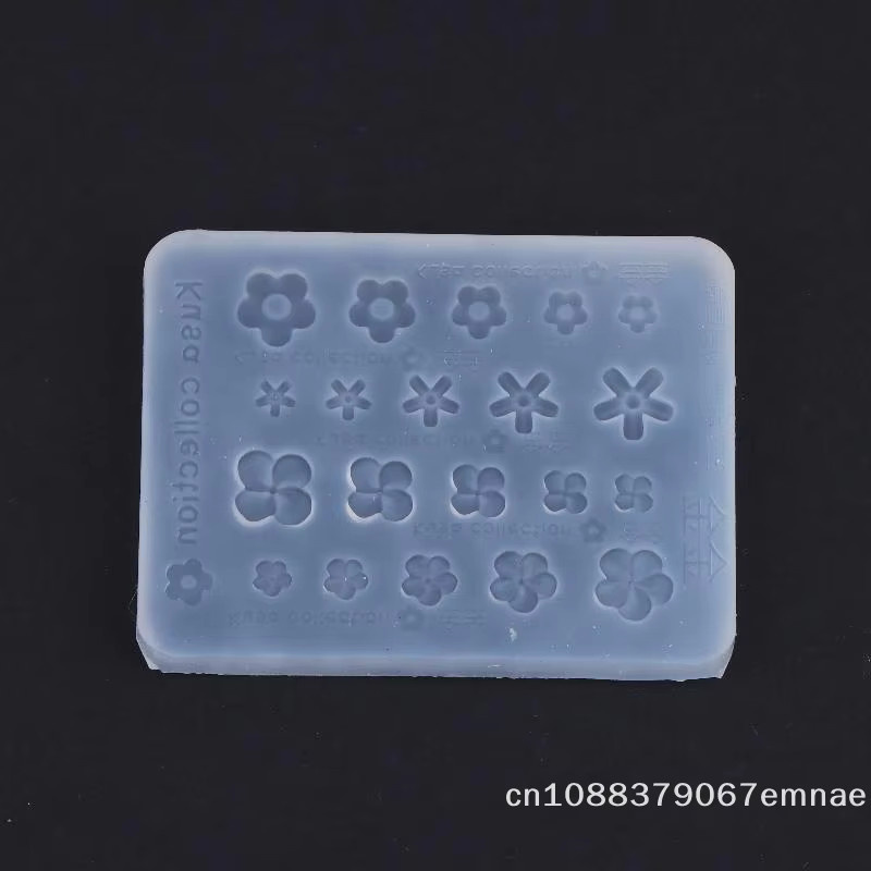 ZYAS 3D Silikon-Nagelmodell Blumendesign, Maniküre-Vorlage - Bild 2