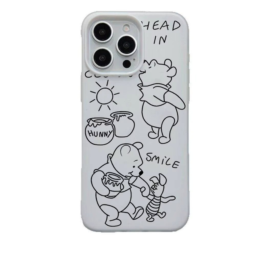 Winnie Puuh Honig-Gelee Silikon-Handyhülle für iPhone 11 bis 17 Pro Max von Potdemiel - Bild 2